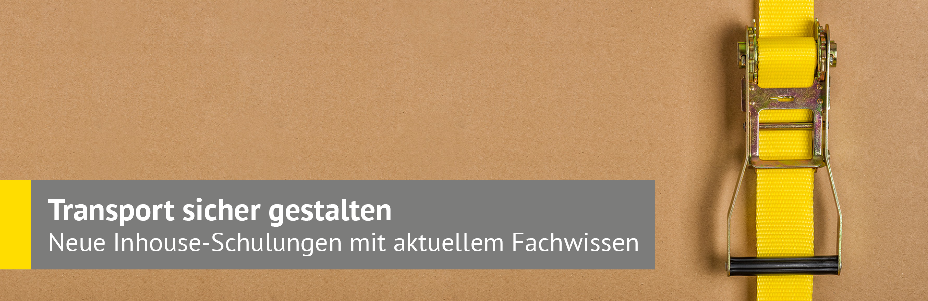 Inhouse Schulungen Ladungssicherung