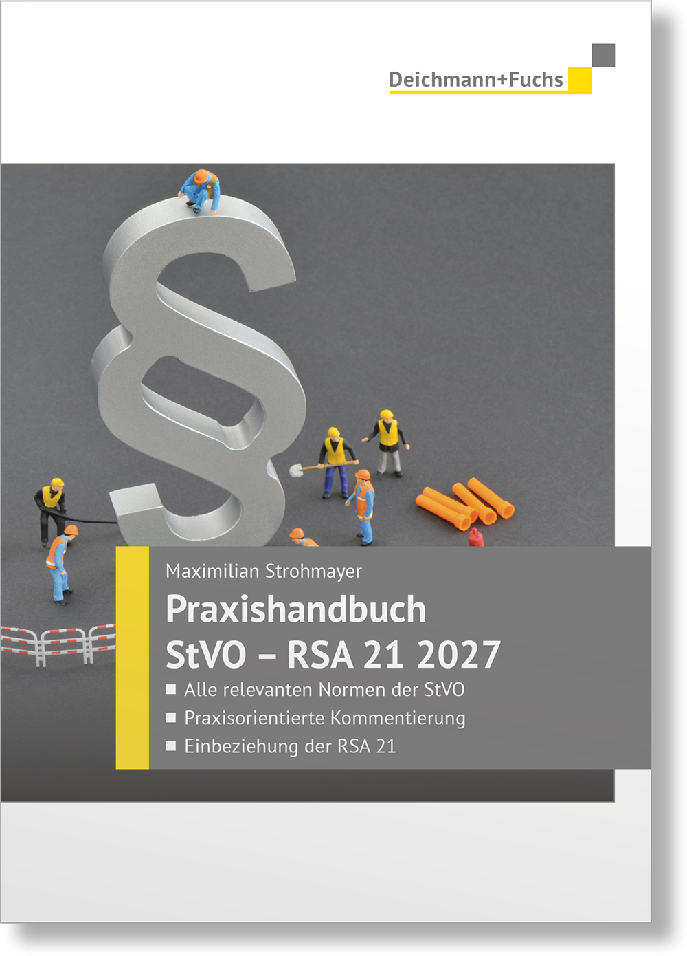 Dieses Bild zeigt das Produkt Praxishandbuch StVO - RSA 21 Ausgabe 2027