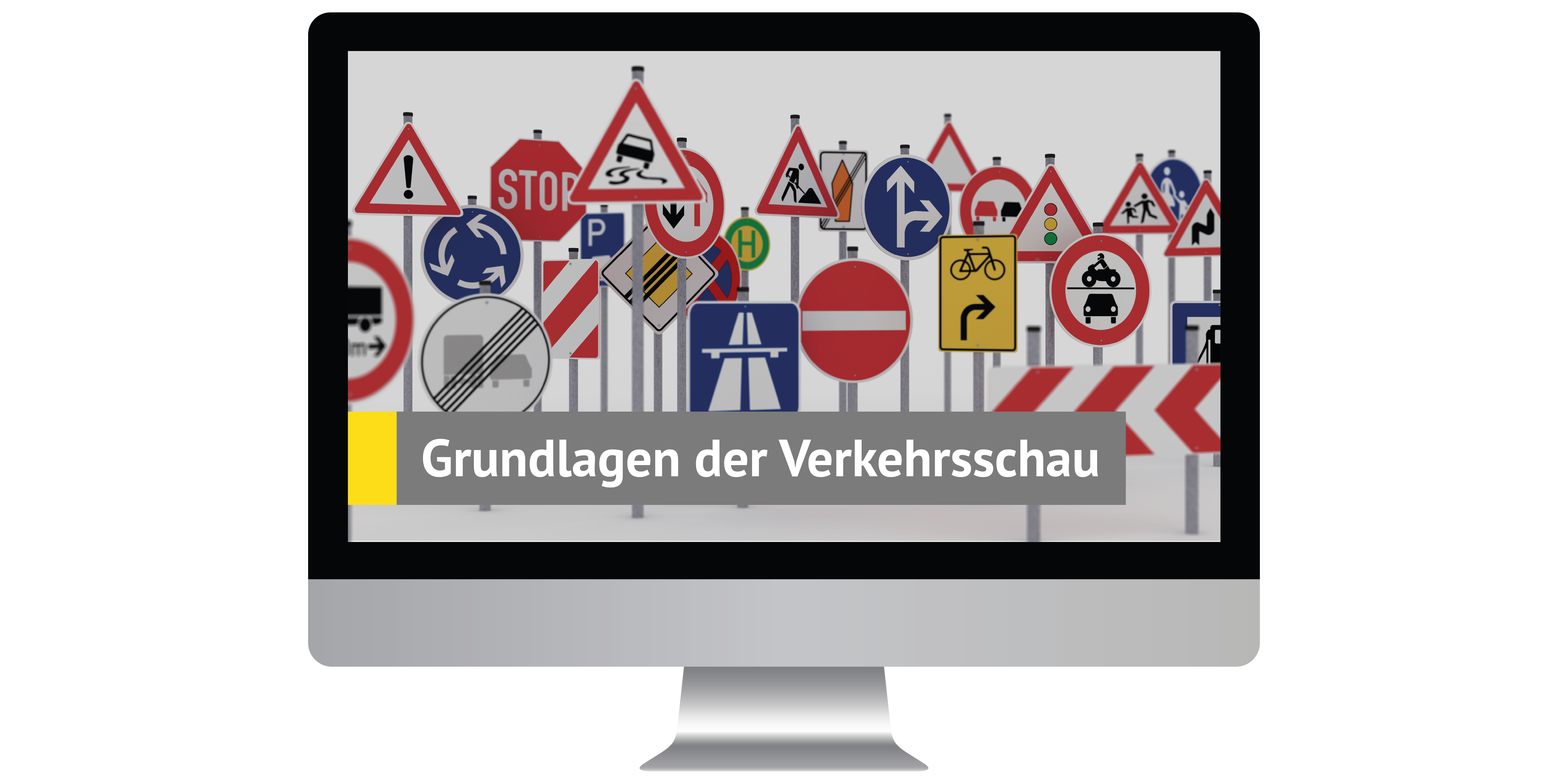 Dieses Bild zeigt das Produkt E-Learning Grundlagen der Verkehrsschau
